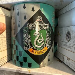 Warner Bros. Slytherin Mug - Green and Silver